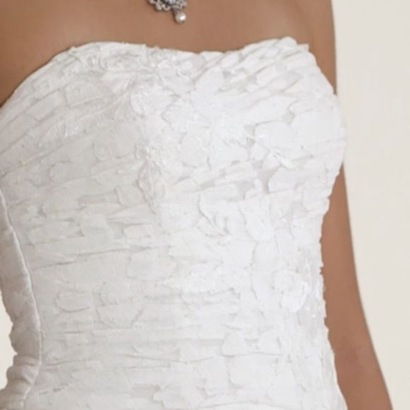 GALINA Lace Wedding Ball Gown with pockets NWT - Picture 3 of 16